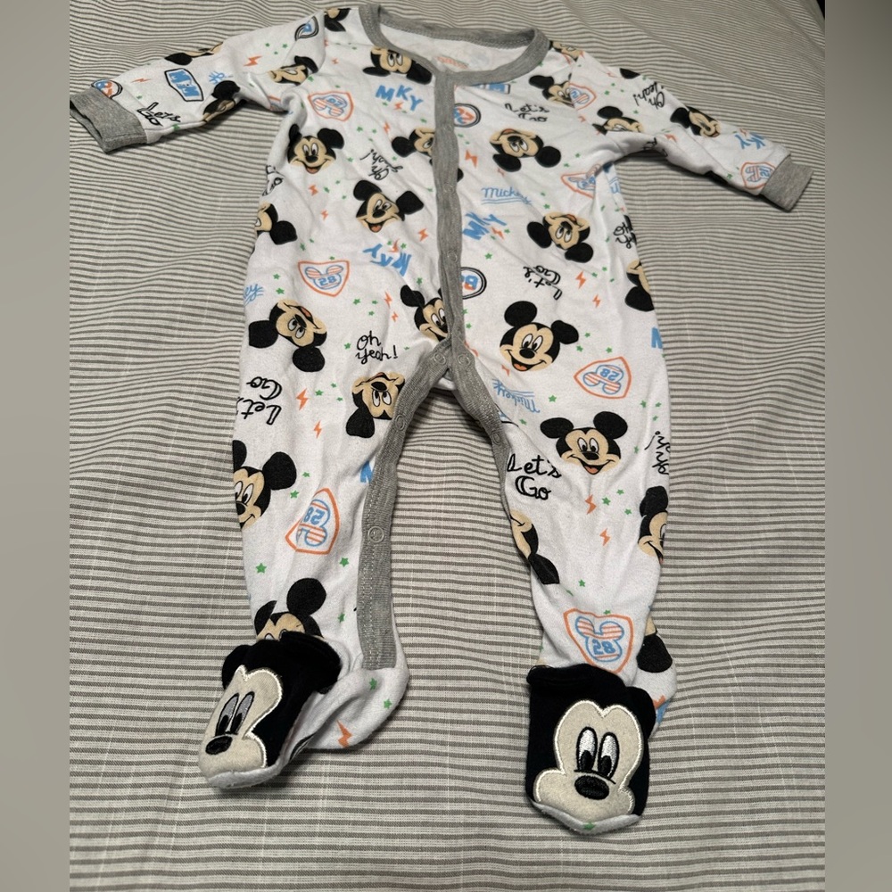 Mickey pjs 6-9 months